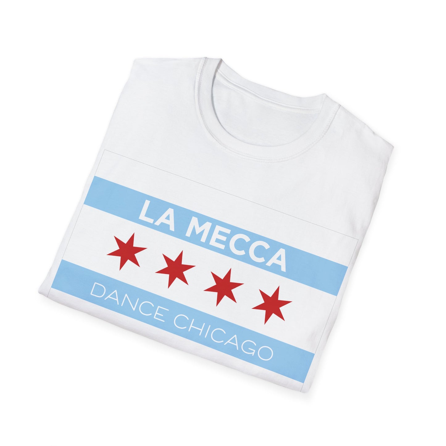 Unisex La Mecca Chicago Flag T-shirt