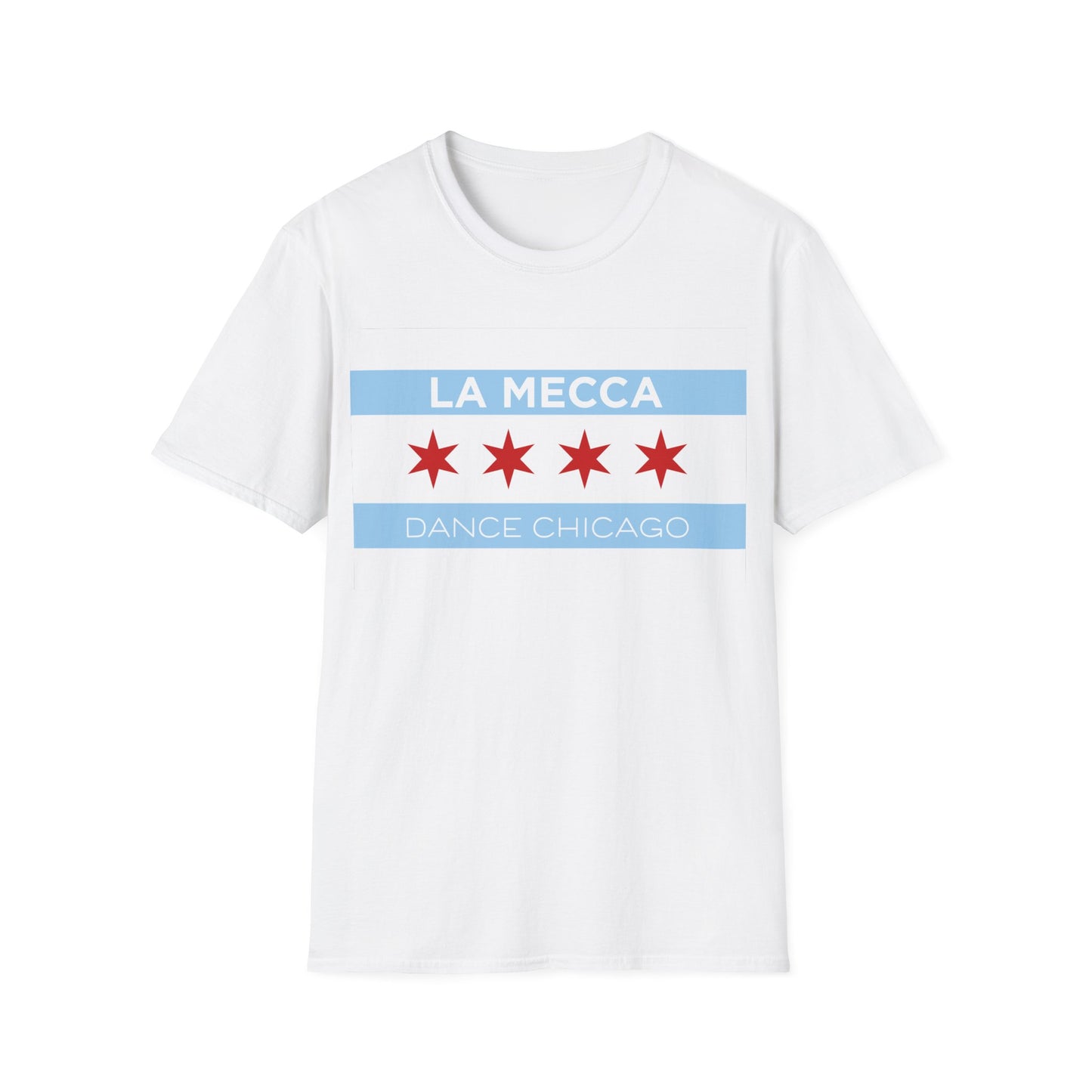 Unisex La Mecca Chicago Flag T-shirt