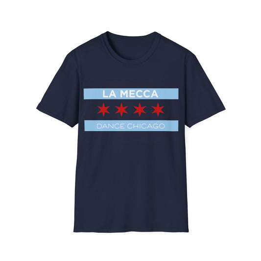 Unisex La Mecca Chicago Flag T-shirt